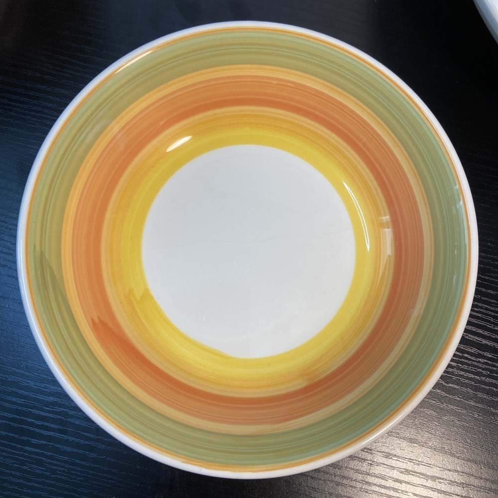 Tre Ci  Made in Italy  Large PASTA SERVING BOWL  Ceramic - 14" +4 Bowls - Picture 6 of 16